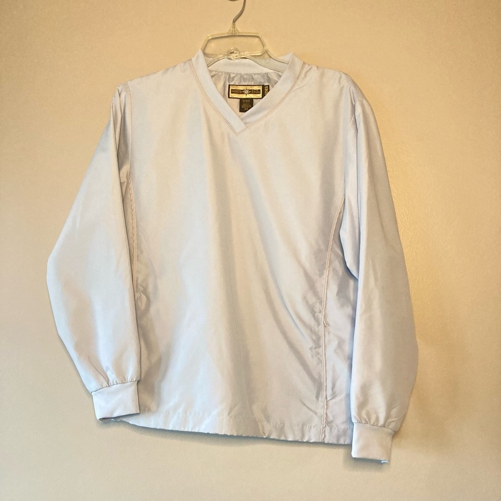 Northend LadiesPullover Jacket S Blue V Neck.